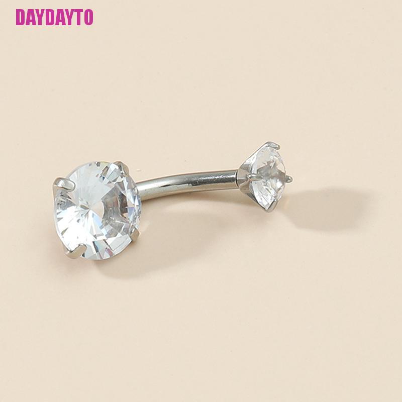 1 Khuyên Rốn Hình Bướm Đính Pha Lê Helix