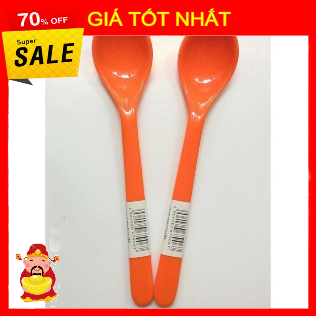 [ GIÁ TỐT NHẤT ]  Thìa nhựa cho bé ăn dặm Nhật Bản (phổ quát màu) [ HÀNG CHÍNH HÃNG ]