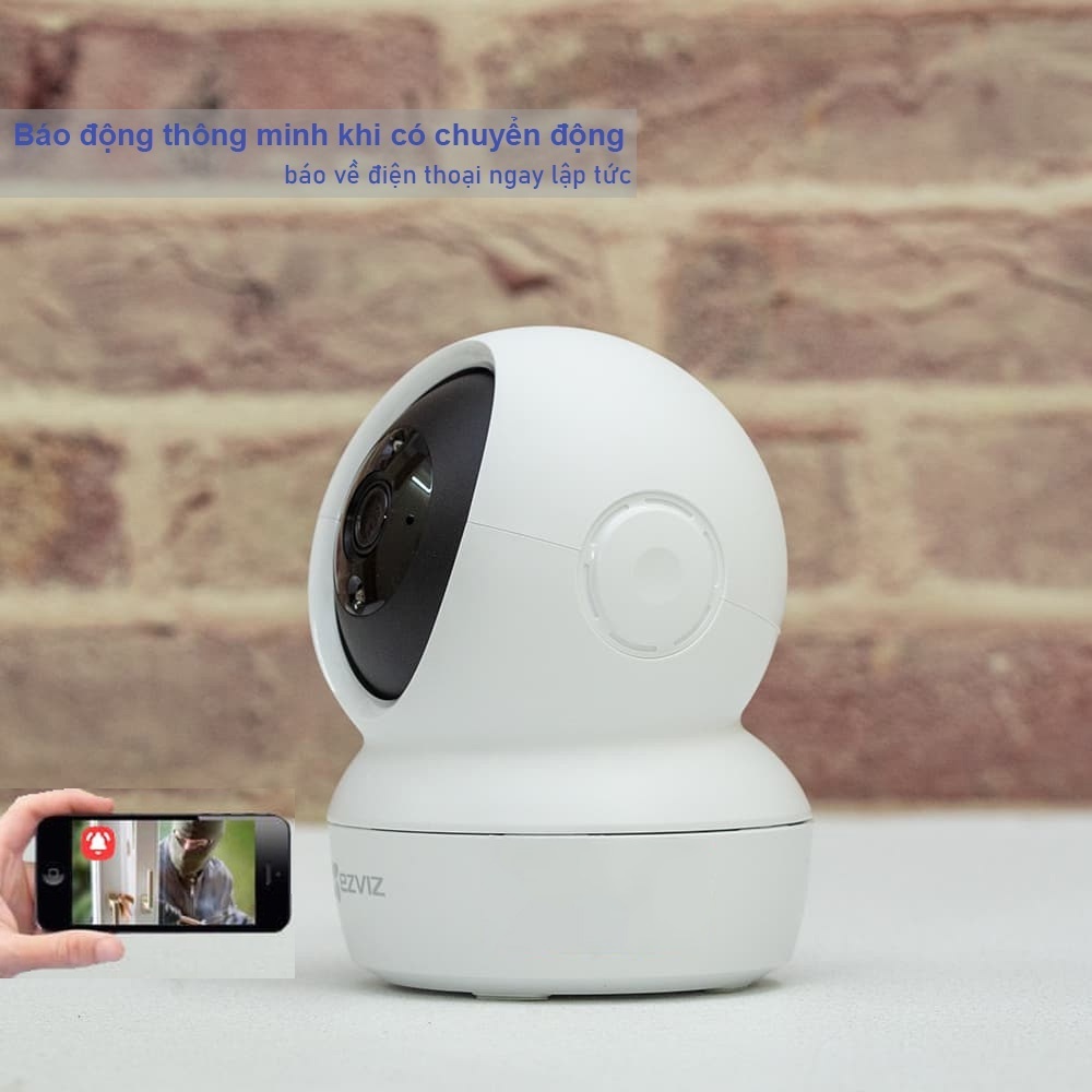 Camera Ezviz C6N 1080p wifi trong nhà giá rẻ quay 360 độ không dây giọng nói 2 chiều chính hãng