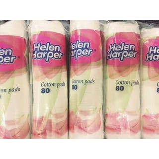 Combo 5 gói bông tẩy trang Helen Harper (80 miếng/gói)