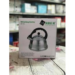 Ấm Đun Từ Inox 304 Cao Cấp Arber AB - 03L Thiết Kế Hiện Đại, An Toàn