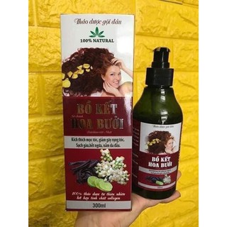 Dầu gội thảo dược bồ kết hoa bưởi chiết xuất từ thiên nhiên, ngăn rụng tóc và nhanh mọc tóc hàng Việt Nam chất lượng