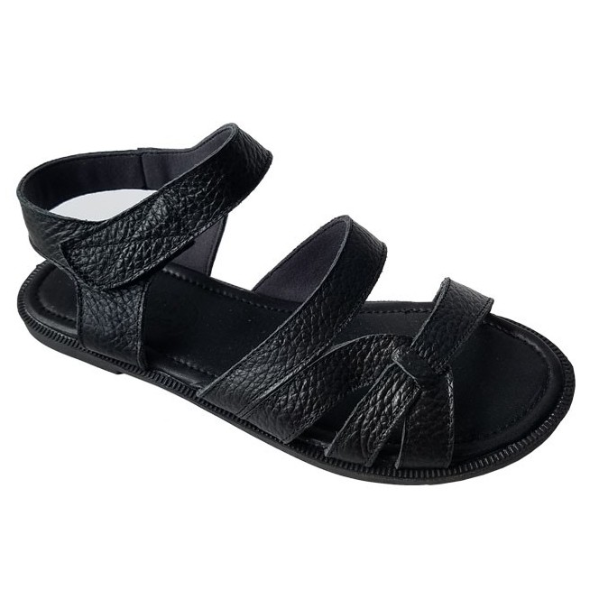 Giày sandal nữ da bò thật BIGGBEN HKD434