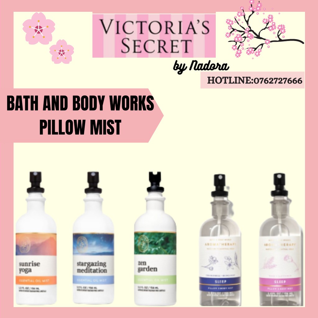 Xịt Thơm Gối Bath and Body Works Aromatherapy 156g
