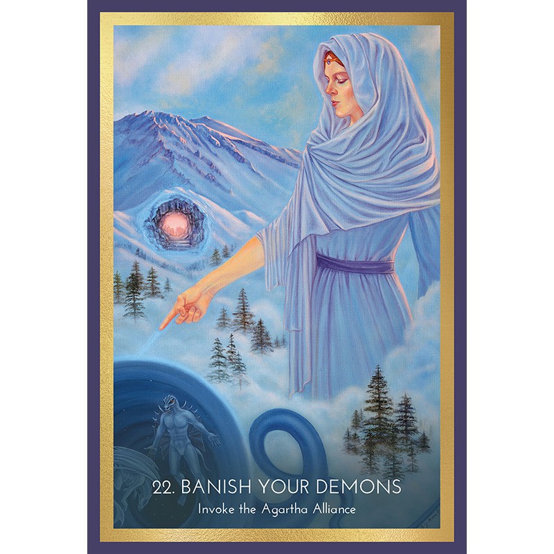 Bộ Bài Transcendent Journeys Oracle (Mystic House Tarot Shop) - Bài Gốc Authentic Chính Hãng 100%