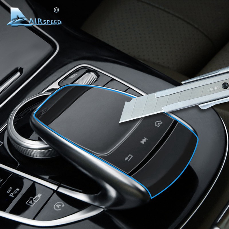 Miếng dán bảo vệ chuột cho xe hơi Benz C E S Class W205 W213 GLC