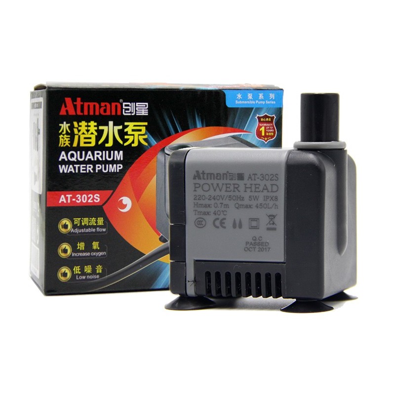 Bơm bể cá Atman AT-302S
