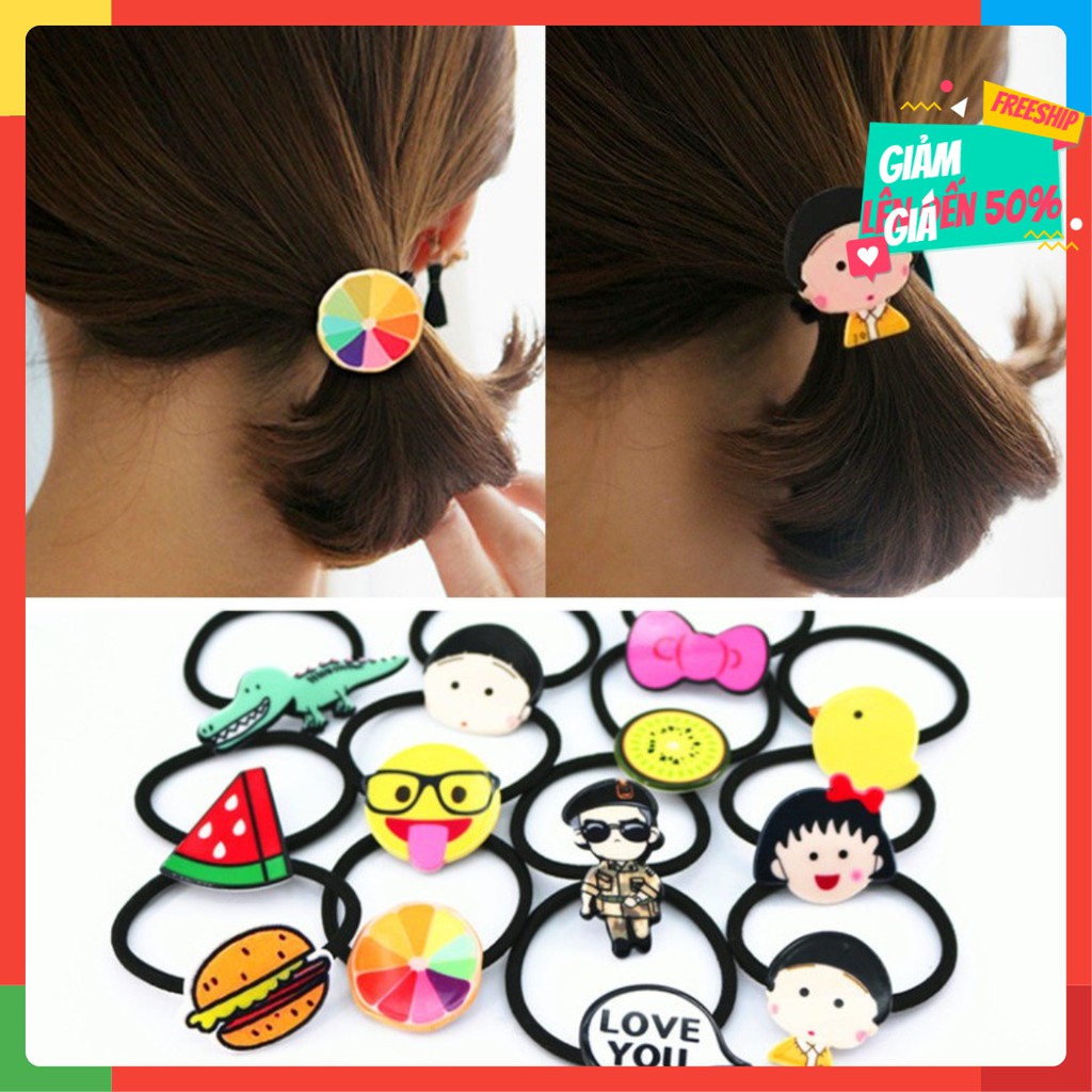 [Siêu hot] Buộc tóc hình thú