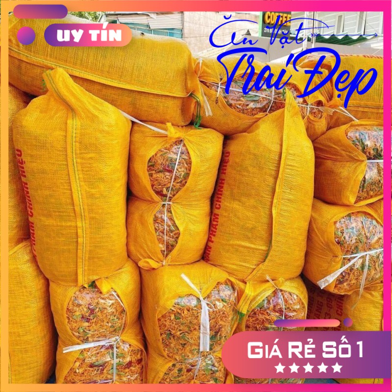 200G GIÁ SỈ KHÔ GÀ LÁ CHANH / BƠ TỎI - Trai Đẹp Snack | BigBuy360 - bigbuy360.vn