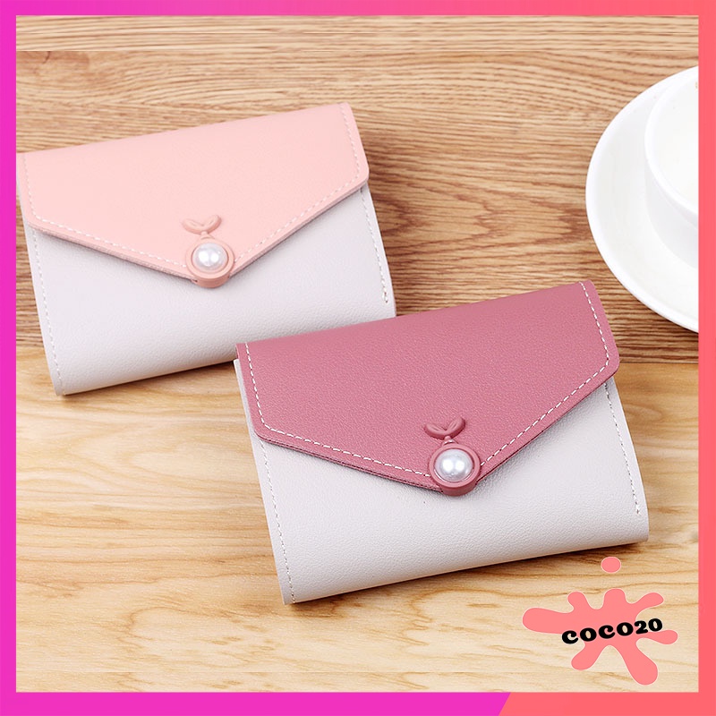 Ví nữ ngắn mini cao cấp KOREA cute dễ thương nhỏ gọn thời trang giá rẻ VN04