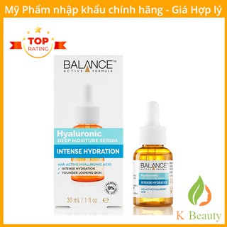 Tinh Chất Cấp Nước, Dưỡng Ẩm Da Balance Active Formula Hyaluronic Deep Moisture Serum 30ml