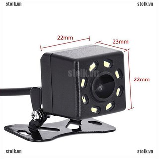 Camera Lùi Xe Ô Tô 8 Bóng Đèn Led