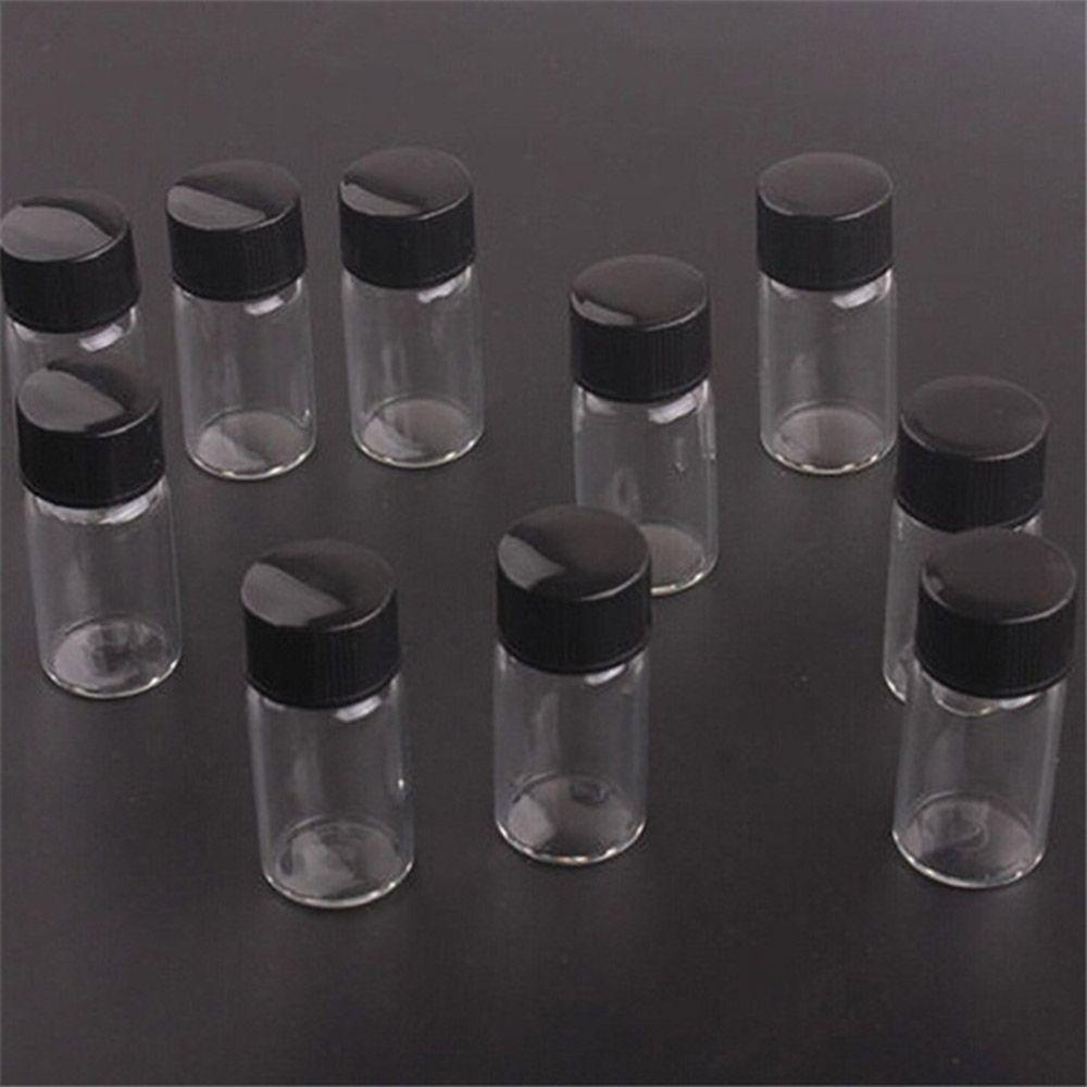 Bộ 10 Lọ Thủy Tinh Mini Đựng Mỹ Phẩm Có Thể Đổ Đầy