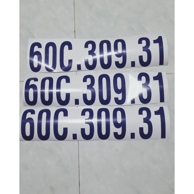 Decal dùng dán thùng xe tải cắt theo yêu cầu