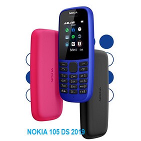 ĐIỆN THOẠI NOKIA 105 DUAL SIM 2019 2 SIM - CHÍNH HÃNG BẢO HÀNH 12 THÁNG