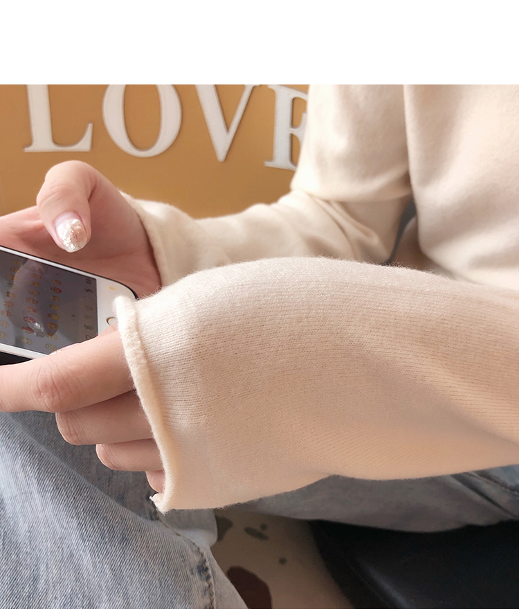 Áo Sweater Cổ Cao Dáng Rộng Thời Trang Thu Đông Cho Nữ | BigBuy360 - bigbuy360.vn