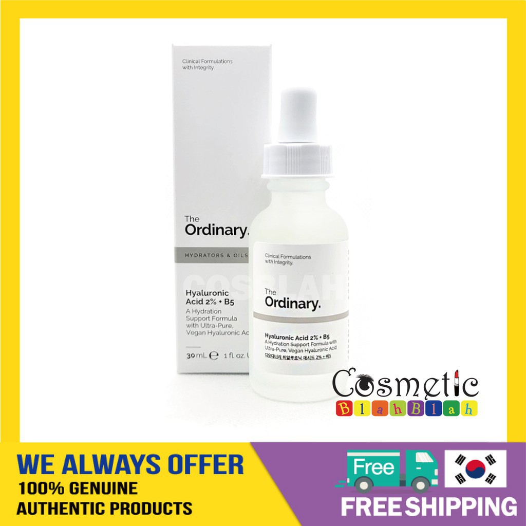 Tinh chất THE ORDINARY Hyaluronic Acid 2% B5 30ml chăm sóc da