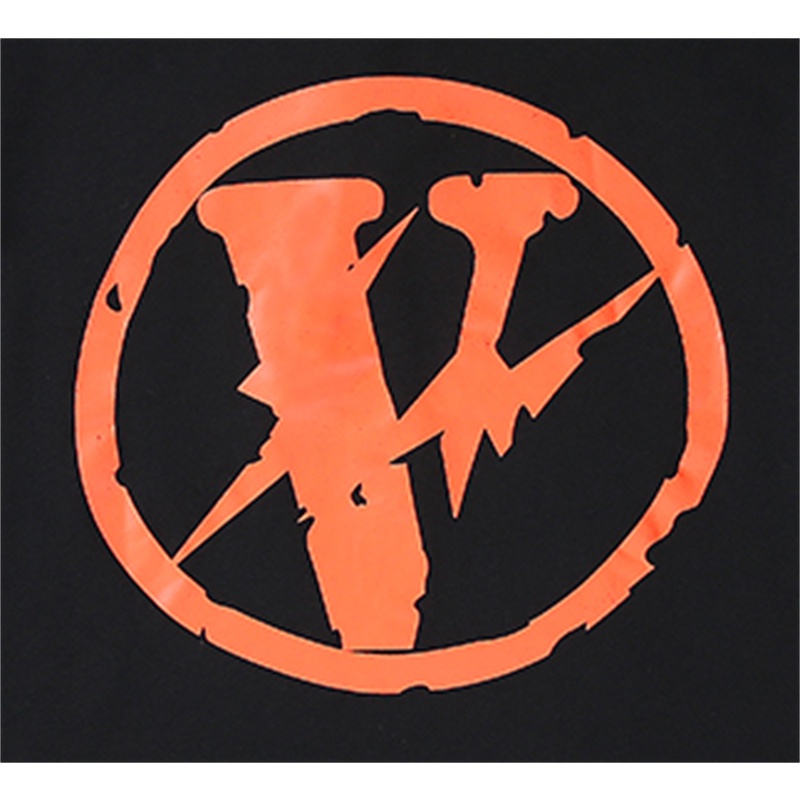 Áo Hoodie Thể Thao Tay Dài Vải Cotton Phối Nhung In Chữ Vl &amp; e Cỡ Lớn Thời Trang Đường Phố Cho Nam Và Nữ