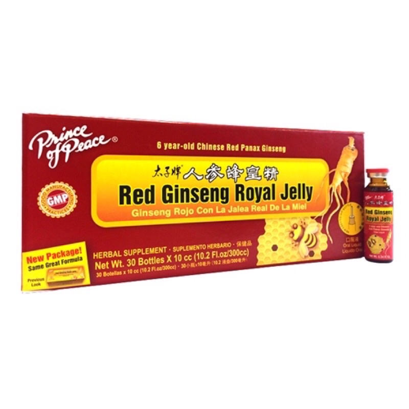 🪵 Nước Hồng Sâm Sữa Ong Chúa Red Ginseng Royal Jelly 🇺🇸
