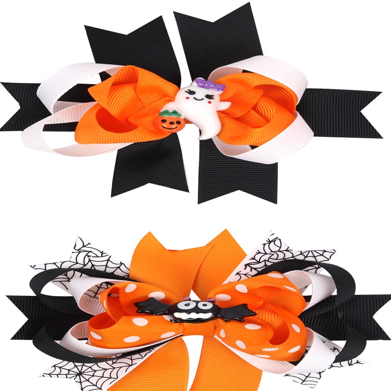 Kẹp Tóc Phong Cách Halloween Đáng Yêu Cho Bé Gái