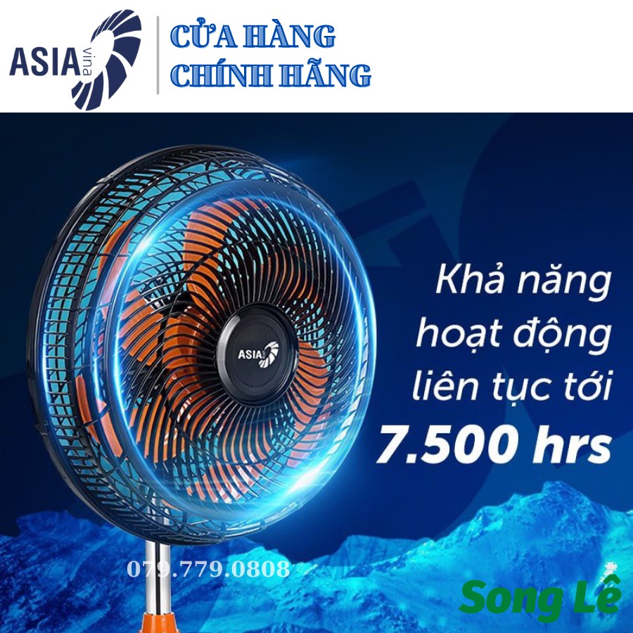 Quạt lửng ASIA vina turbo ATB 1601 - 80W - Cánh 40cm