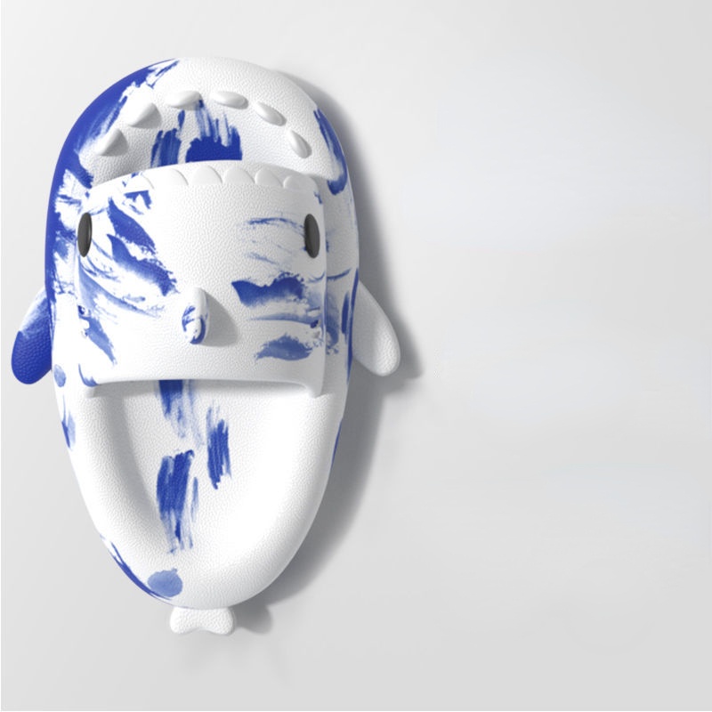 4cm Dép Đi Trong Nhà/Ngoài Trời Hình Cá Mập Dễ Thương Cho Người Lớn Và Trẻ Em dép đi trong nhà dép đi trong nhà tắm