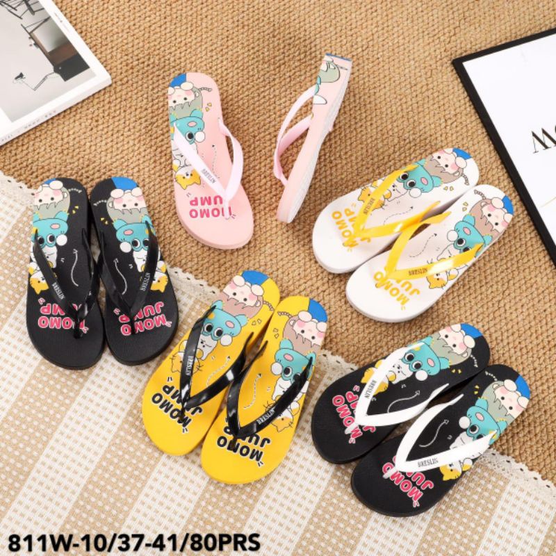 Giày Sandal Quai Nhựa Mẫu Mới Breslin XIM-811W-10