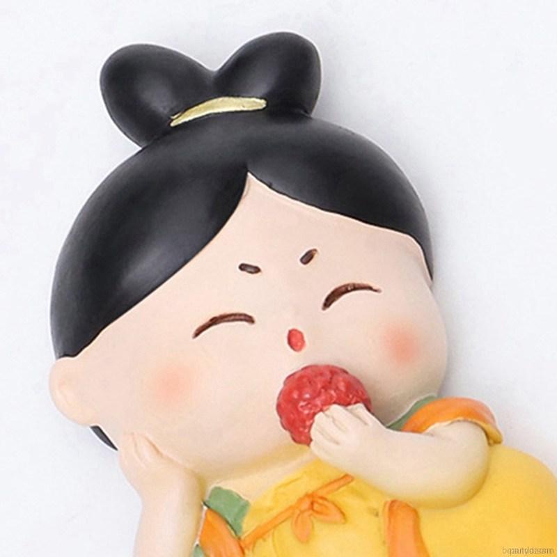 Sticker dán trang trí công tắc hình cô gái hoạt hình dễ thương