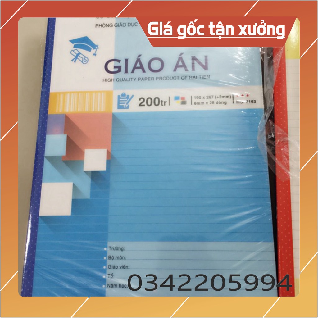 Sổ giáo án HT 200 trang