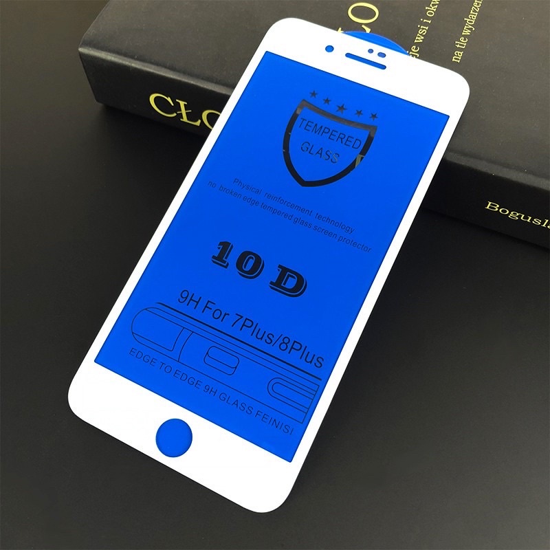 Miếng Dán Kính Cường Lực 10D Full Màn Hình Cho iPhone 6/6s/6Plus/6sPlus/7Plus/8Plus