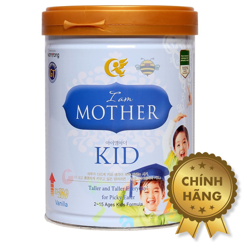 Sữa I AM MOTHER KID 800g. Dòng cao cấp chống dậy thì sớm. Nhập khẩu Hàn Quốc