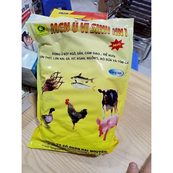 Men ủ vi sinh thảo dược – Ủ chín Thức ăn chăn nuôi