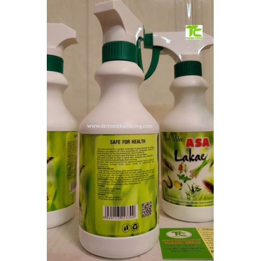 Tinh Dầu Đuổi Côn Trùng Lakea Asa 350ml