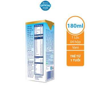 Sữa bột pha sẵn Abbott Grow 180ml lốc 4 hộp