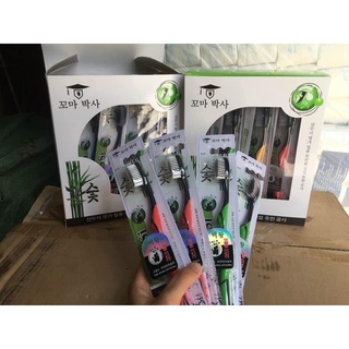 BÀN CHẢI ĐÁNH RĂNG THAN TRE BOSSI