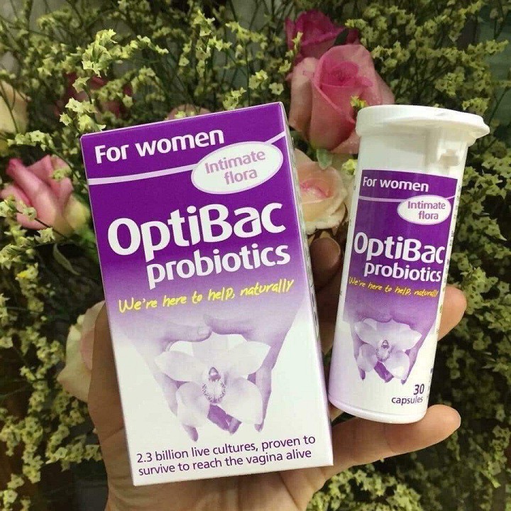 Men Vi Sinh Optibac Tím UK 90 Viên - GIẢM_VIÊM_NHIỄM, VIÊM_ĐƯỜNG_TIẾT_NIỆU