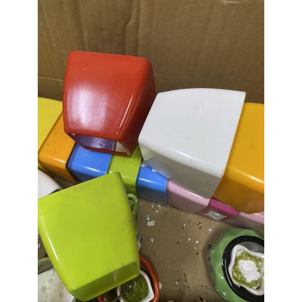 chậu nhựa trồng cây cảnh mini, cắm hoa xinh đủ loại