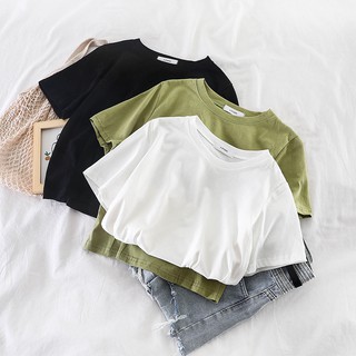 [Có ảnh thật] Áo croptop bó eo