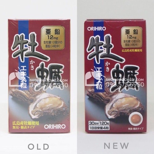 Tinh chất hàu tươi Orihiro 120 viên Nhật thải độc gan bổ dương, tăng cường sinh lý nam giới