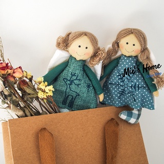 Bộ Kit tự thêu DIY búp bê Happy - thú nhồi bông tự làm, búp bê hộ mệnh - Handmade MIE Shop