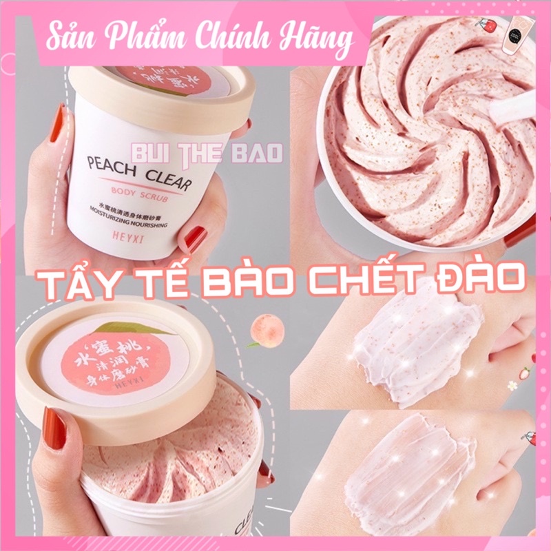 Tẩy Tế Bào Chết Đào  Dạng Kem