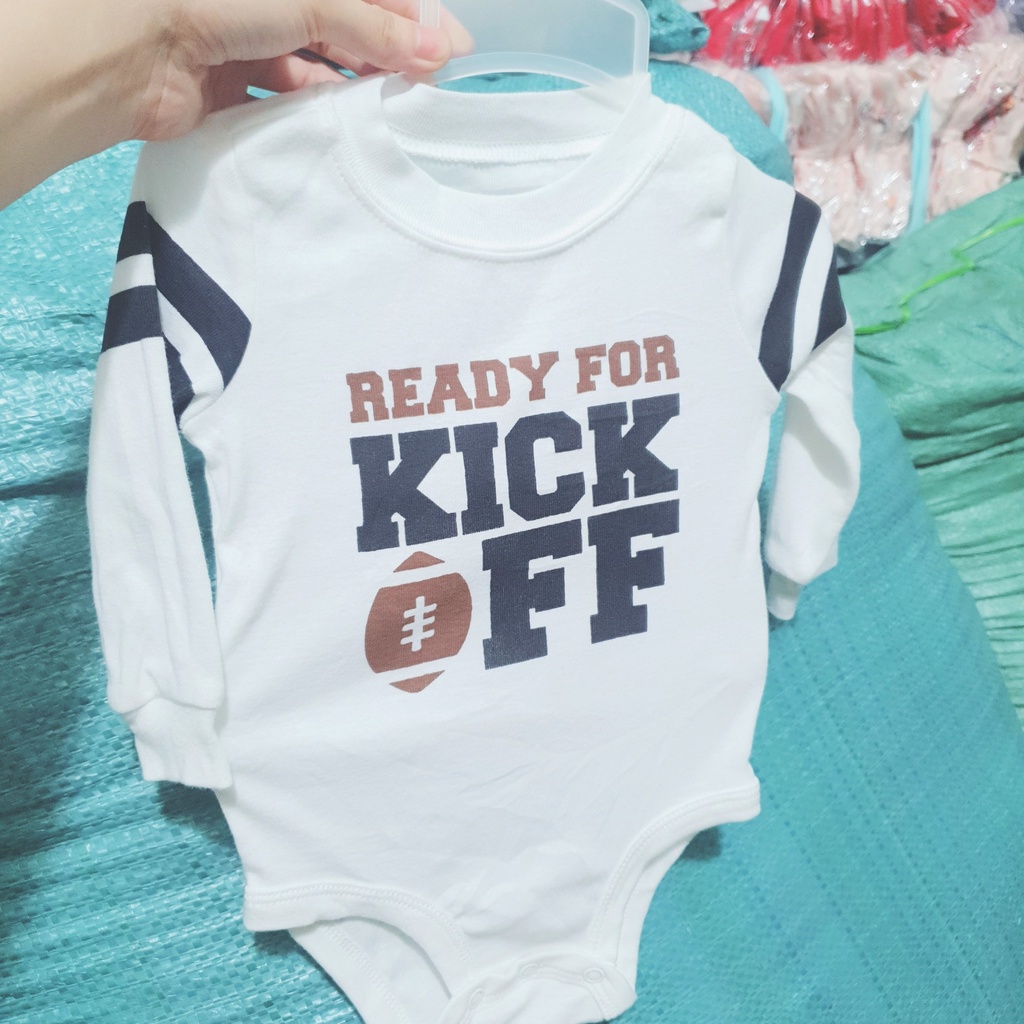 [Chọn mẫu- 6m] Body chip dài tay cho bé trai bé gái hãng xuất dư xịn chất cotton mềm mại thoáng mát