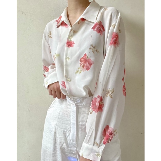 Sơ mi vintage freesize