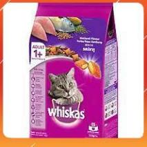 Thức ăn cho mèo Whiskas Adult gói 1.2kg - Hạt cho mèo lớn nhiều vị hạt mềm đầy đủ dinh dưỡng tốt cho mắt làm đẹp lông