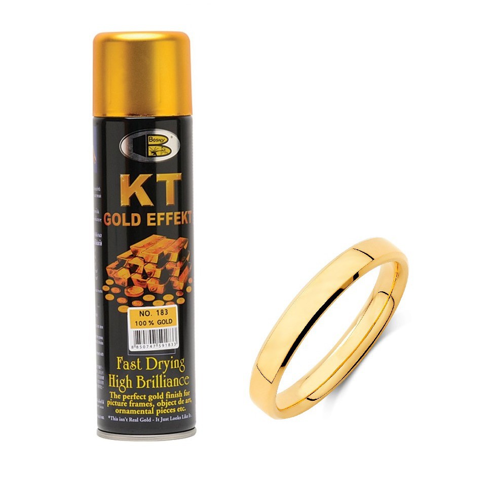 [ TÂM TÂM ]-Sơn xịt vàng Gold Bosny 180/181/182/183/184, Bosny KT Gold Efect-