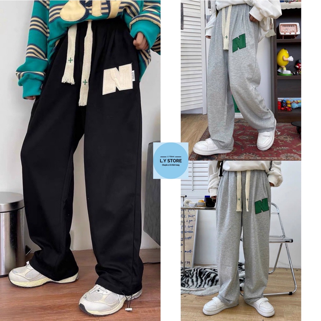 🌸 Culottes ống boom thêu đáp nổi phối dây bản to cá tính đường phố đẹp