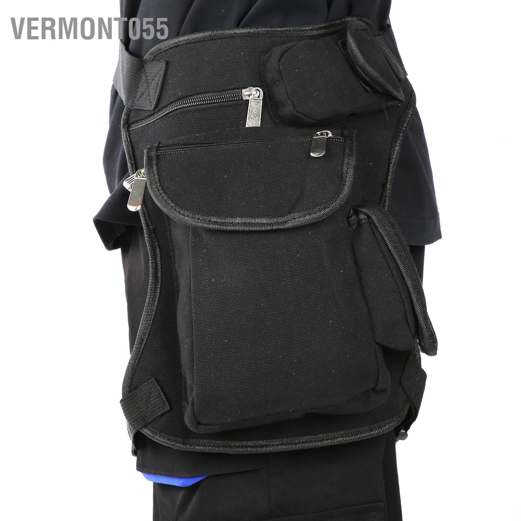 Vermont055 Túi đeo thắt lưng đa chức năng chân vui nhộn Du lịch ngoài trời Đạp xe đi máy