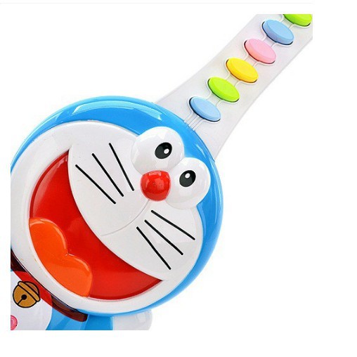 Đàn piano Doraemon 8 phím dễ thương, đồ chơi phát nhạc guitar thông minh cảm thụ âm nhạc tốt.