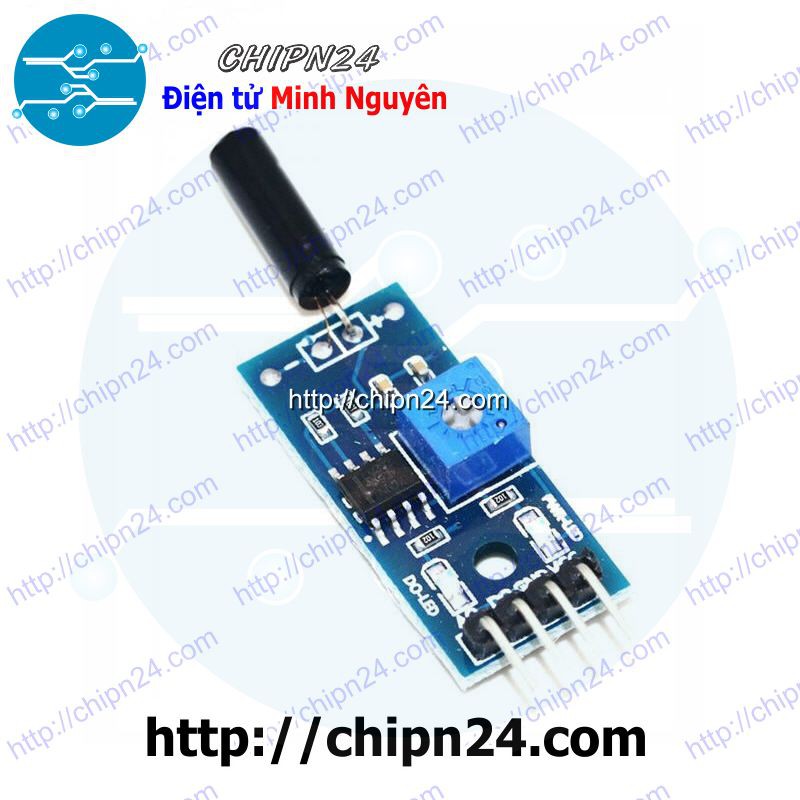 [1 CÁI] (E2) Module Cảm biến Rung SW-18010P Đen