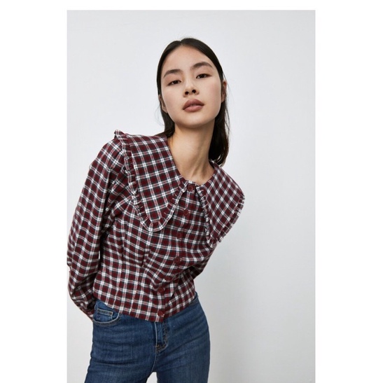 Áo sơ mi sọc đỏ Urban Revivo